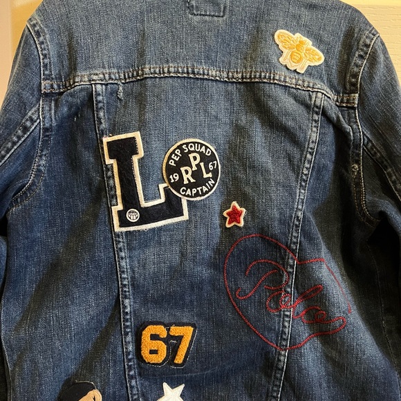 Girls Size 12 Ralph Lauren Jean Jacket - Picture 3 of 5